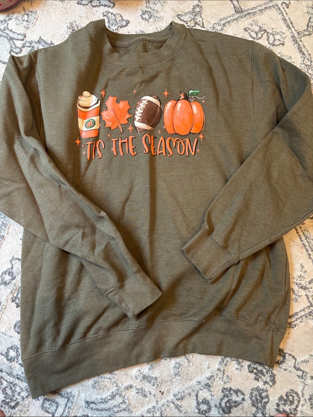 Fall Crew Neck Sweatshirt